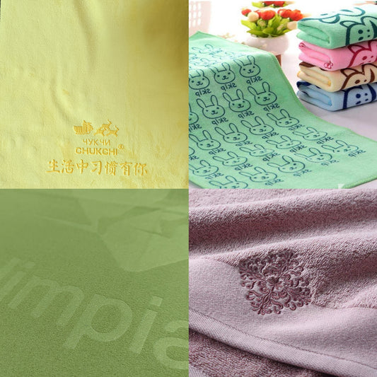 Microfiber Towels Logo & Label Customization