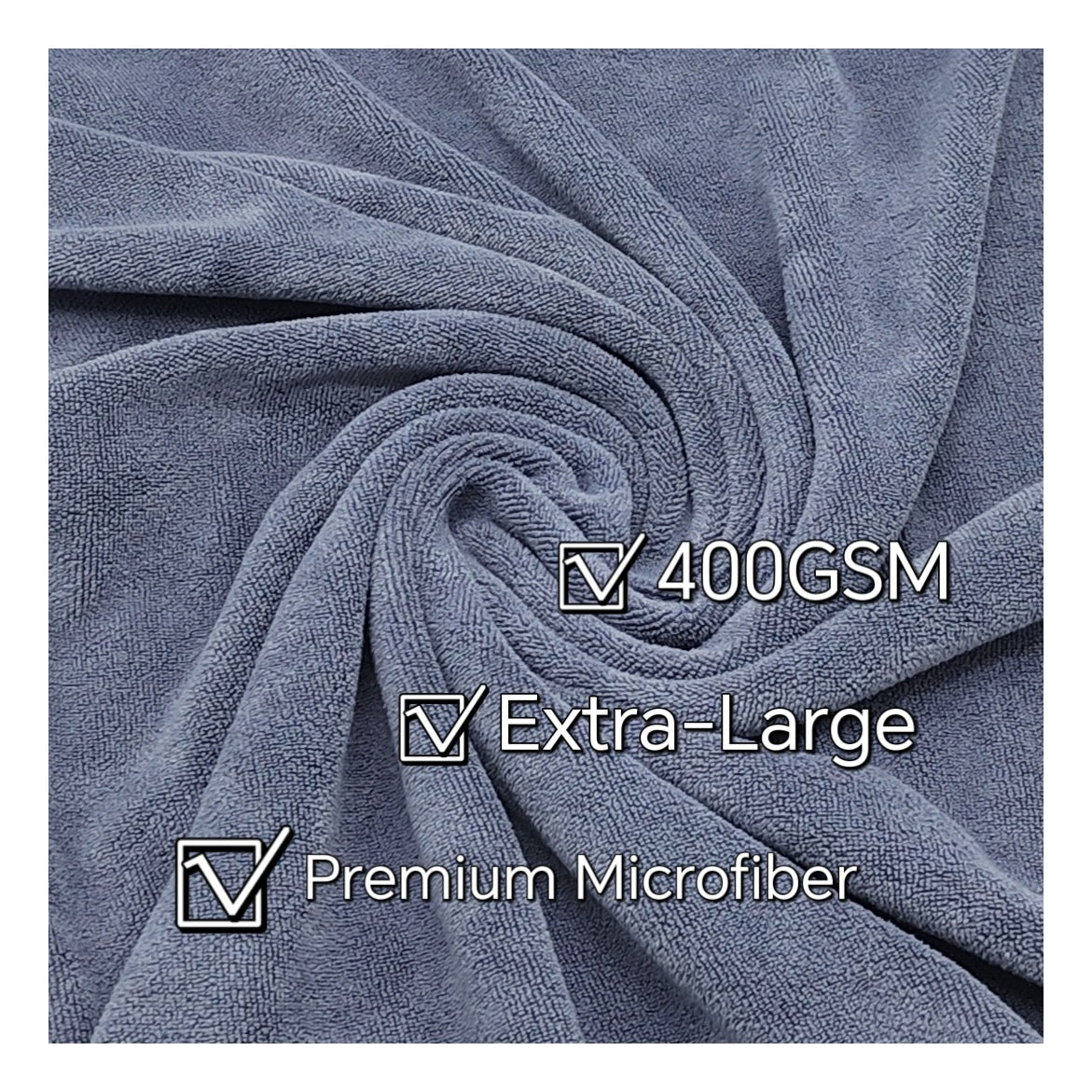 1 PCS Microfiber Car Drying Towel - Extra Large Cleaning Towel for Cars Trucks SUV - XL Professional Water Absorbtion Cloth