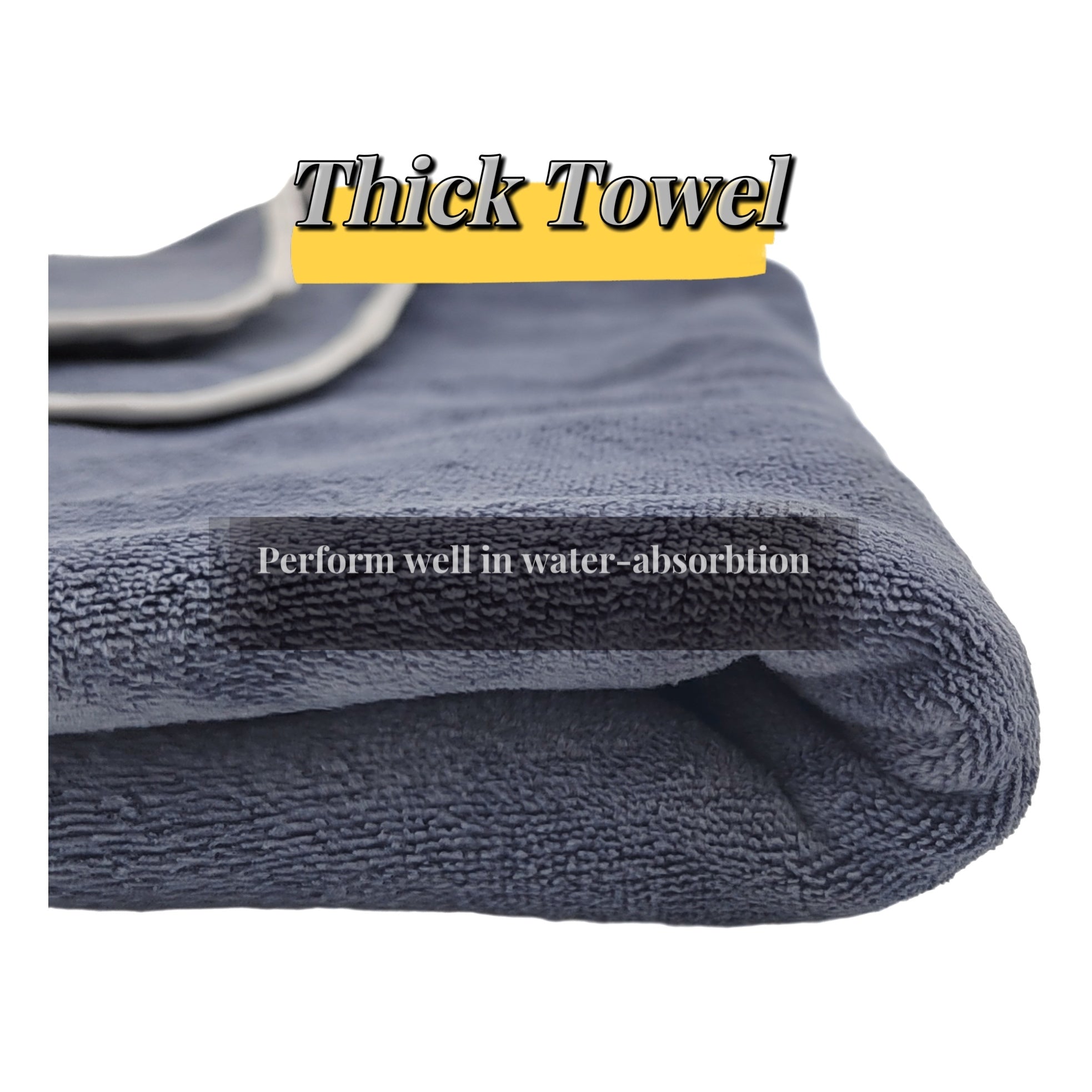 1 PCS Microfiber Car Drying Towel - Extra Large Cleaning Towel for Cars Trucks SUV - XL Professional Water Absorbtion Cloth