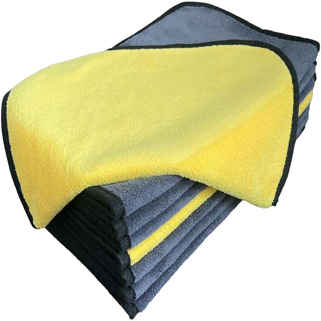 12 PCS Large Microfiber Cleaning Cloth - Pack of 12 Microfiber Cleaning Cloths - Towel Rags - Microfiber Towels for Cars - Cleaning Rags - Rags for Cleaning - Microfiber Rags - Cleaning Towels - Microfiber Cloth