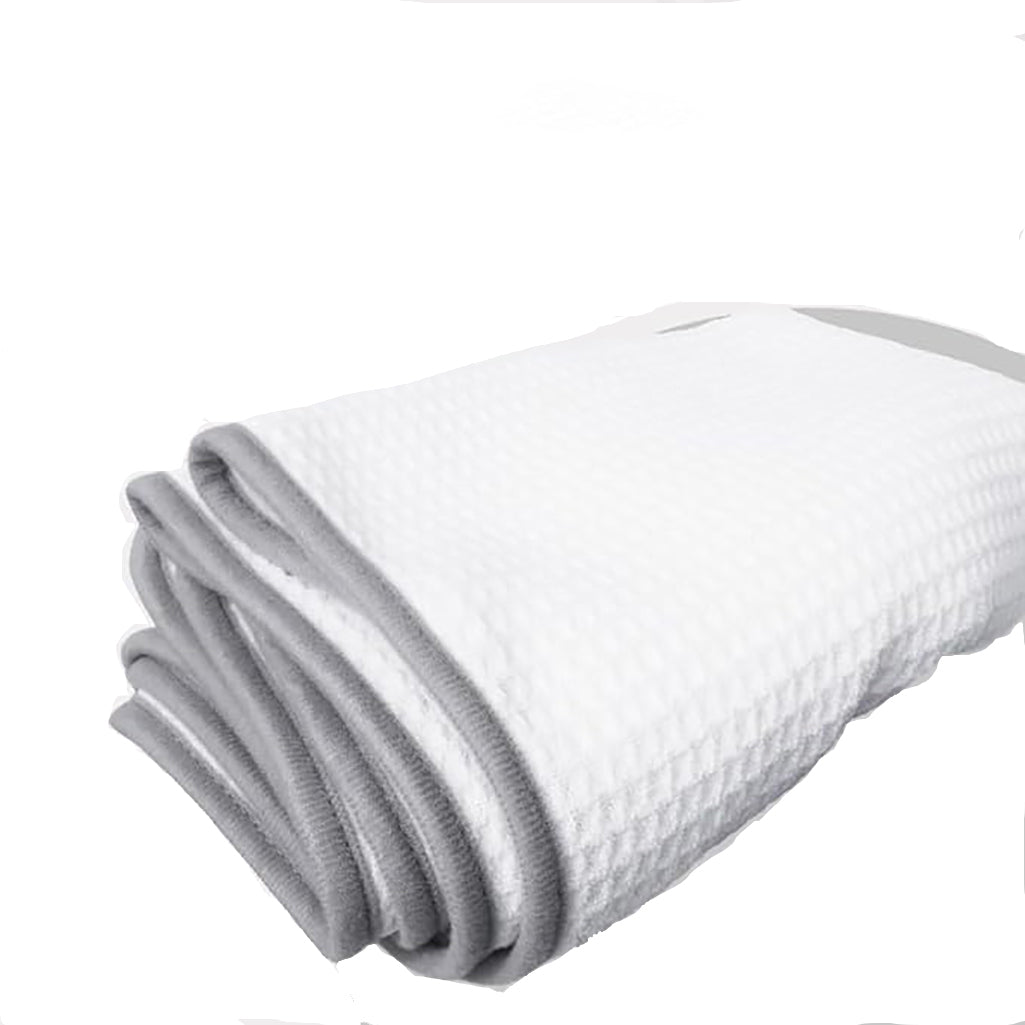 Gym Towels for Sweat (1 Pack) - Absorbent Waffle Fabric Texture Workout Towels for Gym, Sports, and Exercise - Quick-Drying, Odor-Free, and Lightweight - for Men and Women