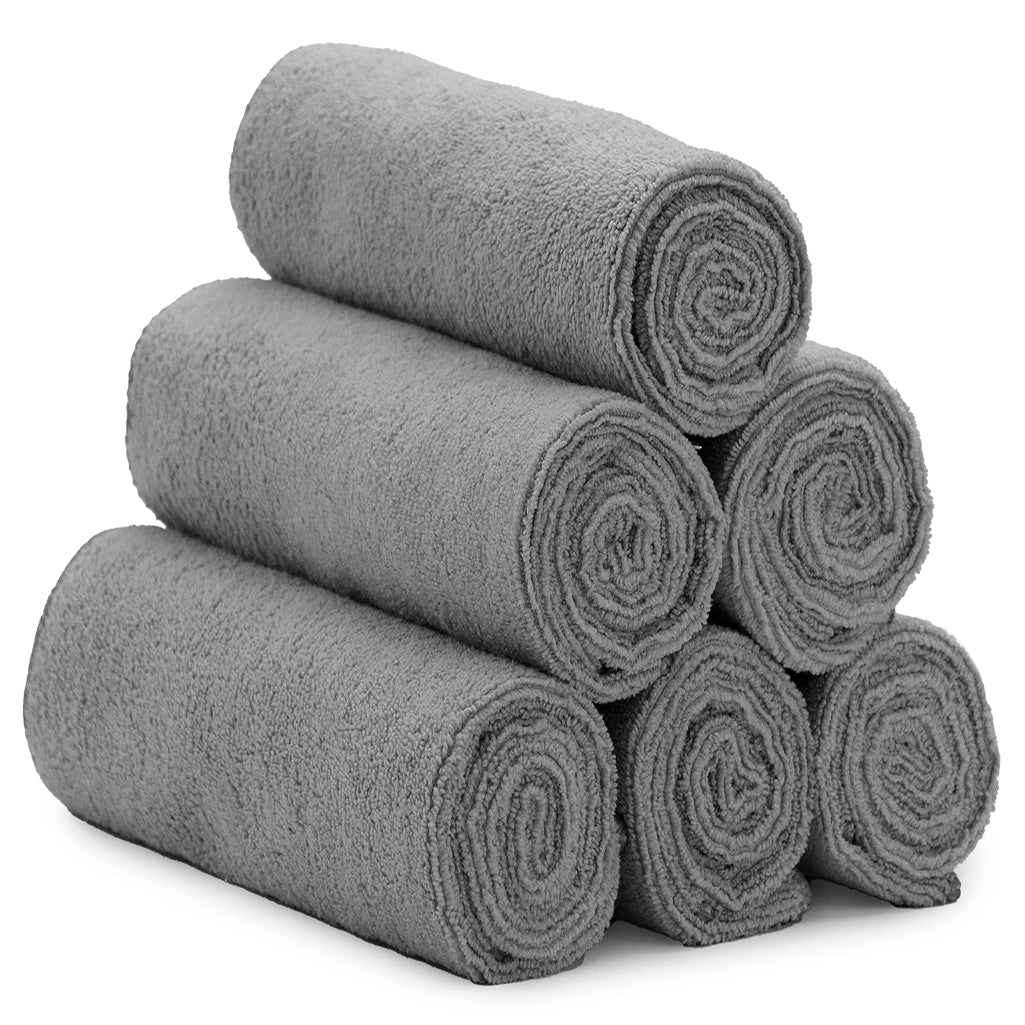 1 PCS Microfiber Gym Towels for Sweat, Yoga Sweat Towel for Home Gym, Microfiber Workout Towels for Gym, 16 Inch x 27 Inch, 6 Pack